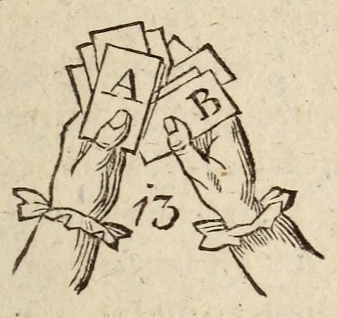 An illustration from L'escamoteur habile;, 1816, leaf 21