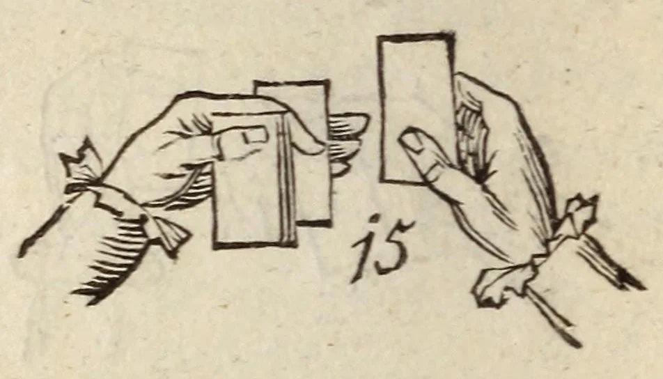 An illustration from L'escamoteur habile;, 1816, leaf 26