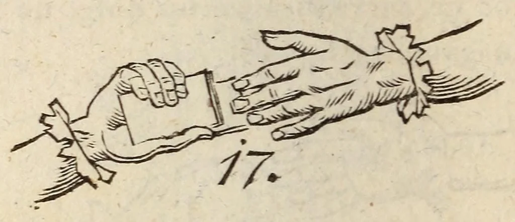 An illustration from L'escamoteur habile;, 1816, leaf 28