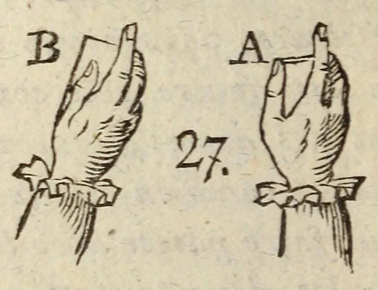 An illustration from L'escamoteur habile;, 1816, leaf 64