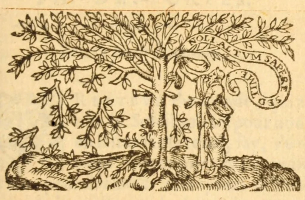An illustration from Les CL pseaumes de David, 1603, leaf 363