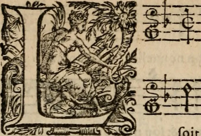 An illustration from Les cent cinquante Psaumes de David:, 1613, leaf 109