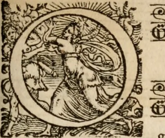 An illustration from Les cent cinquante Psaumes de David:, 1613, leaf 136