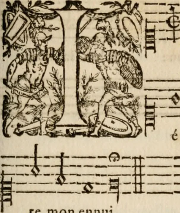 An illustration from Les cent cinquante Psaumes de David:, 1613, leaf 154