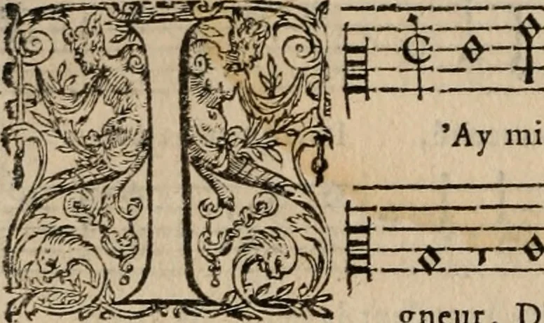 An illustration from Les cent cinquante Psaumes de David:, 1613, leaf 43