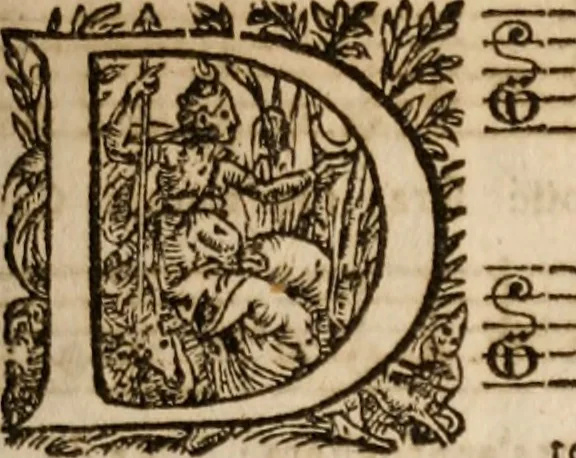 An illustration from Les cent cinquante Psaumes de David:, 1613, leaf 86