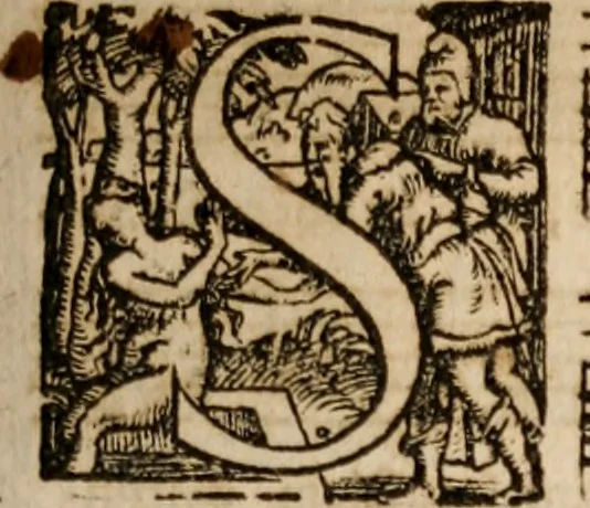 An illustration from Les cent cinquante Psaumes de David:, 1613, leaf 90