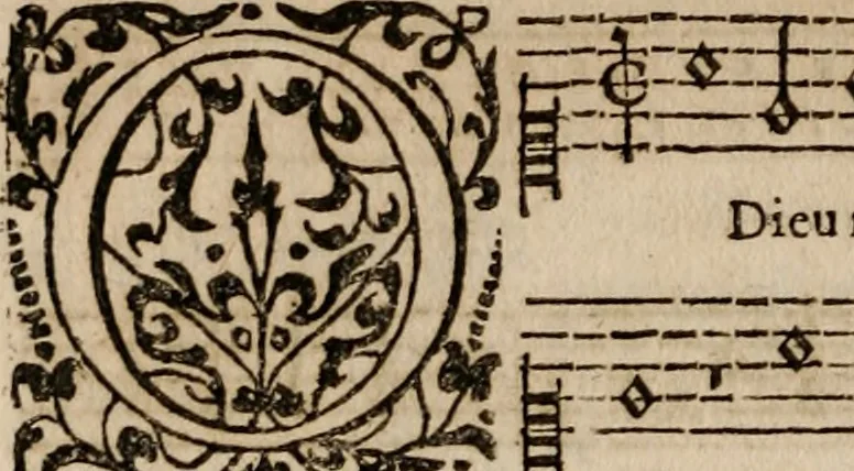 An illustration from Les cent cinquante Psaumes de David:, 1613, leaf 95