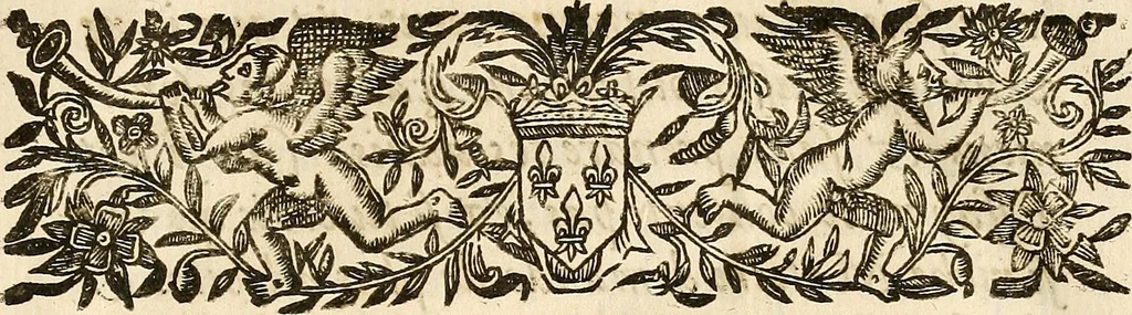 An illustration from Les characteres des passions, 1640, leaf 16