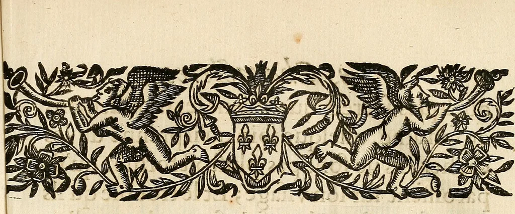 An illustration from Les characteres des passions, 1640, leaf 32