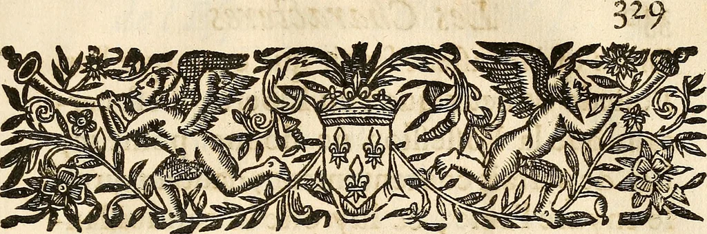An illustration from Les characteres des passions, 1640, leaf 360