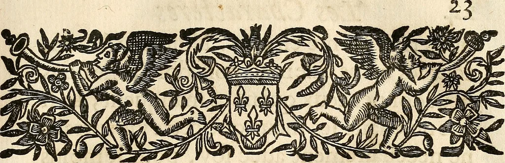 An illustration from Les characteres des passions, 1640, leaf 54