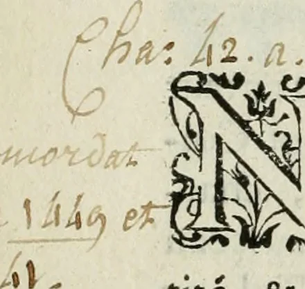 An illustration from Les Chartes nouvelles du pays et comté de Haynnau .., 1666, leaf 39