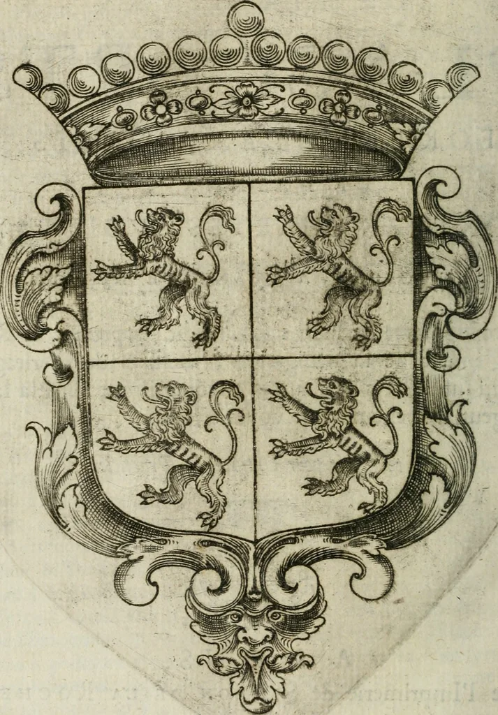 An illustration from Les Chartes nouvelles du pays et comté de Haynnau .., 1666, leaf 567