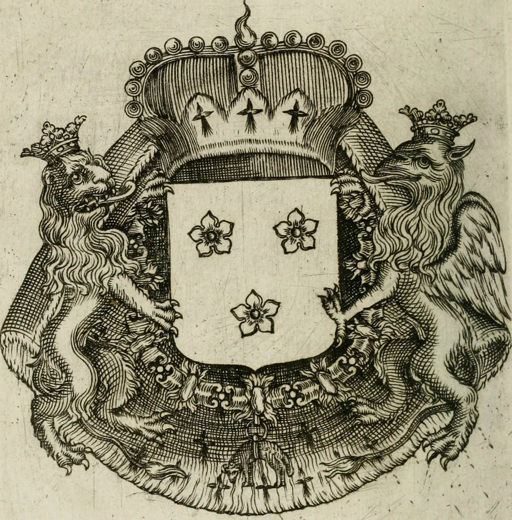 An illustration from Les Chartes nouvelles du pays et comté de Haynnau .., 1666, leaf 7
