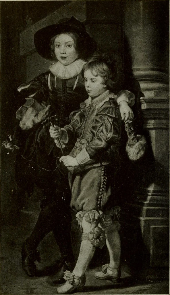 An illustration from Les chefs-d'oeuvres de Rubens (1577-1640) : soixante reproductions photographiques des peintures originales, 1918, leaf 17