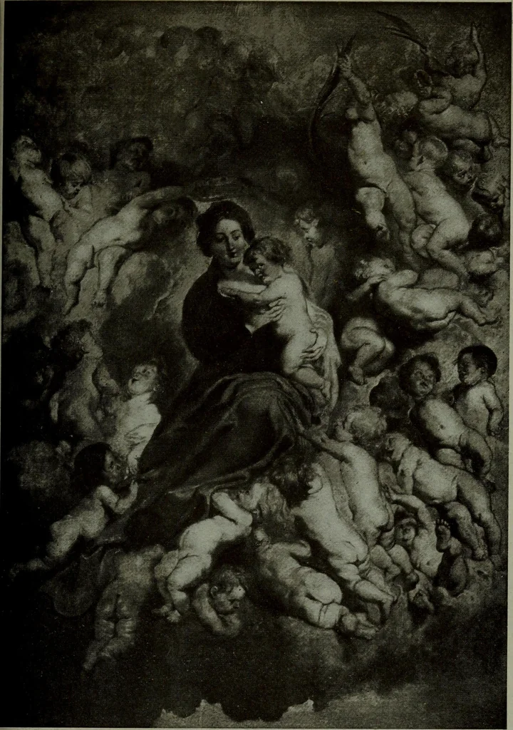 An illustration from Les chefs-d'oeuvres de Rubens (1577-1640) : soixante reproductions photographiques des peintures originales, 1918, leaf 42