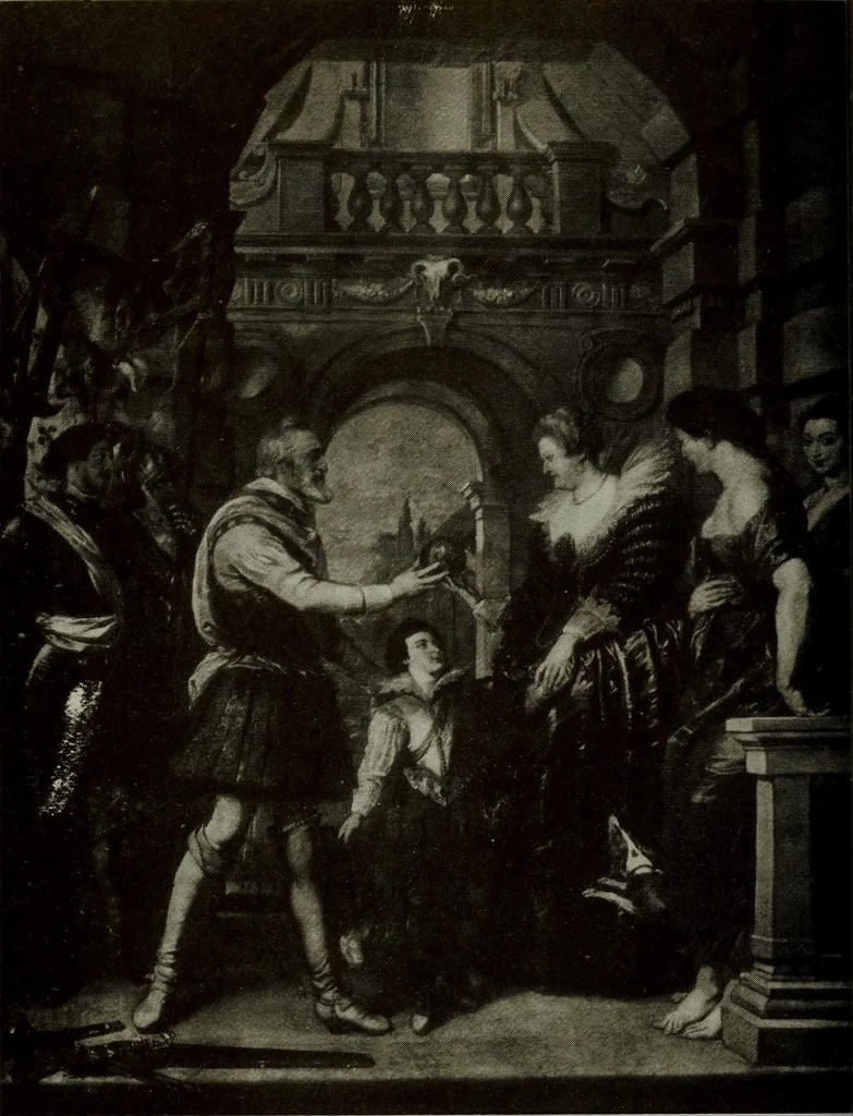 An illustration from Les chefs-d'oeuvres de Rubens (1577-1640) : soixante reproductions photographiques des peintures originales, 1918, leaf 47