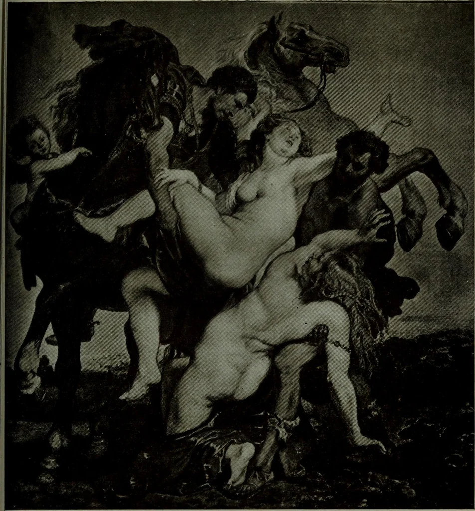An illustration from Les chefs-d'oeuvres de Rubens (1577-1640) : soixante reproductions photographiques des peintures originales, 1918, leaf 50
