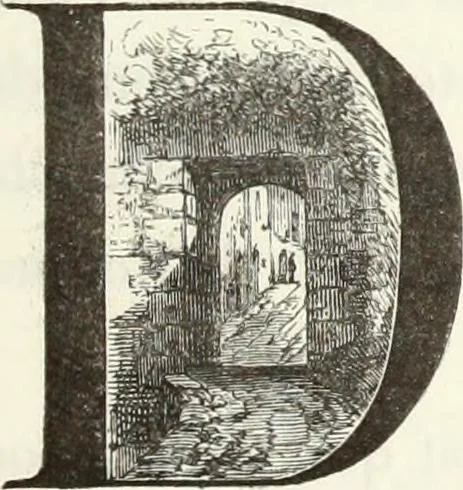 An illustration from Les châteaux historiques de la France, 1877, leaf 134