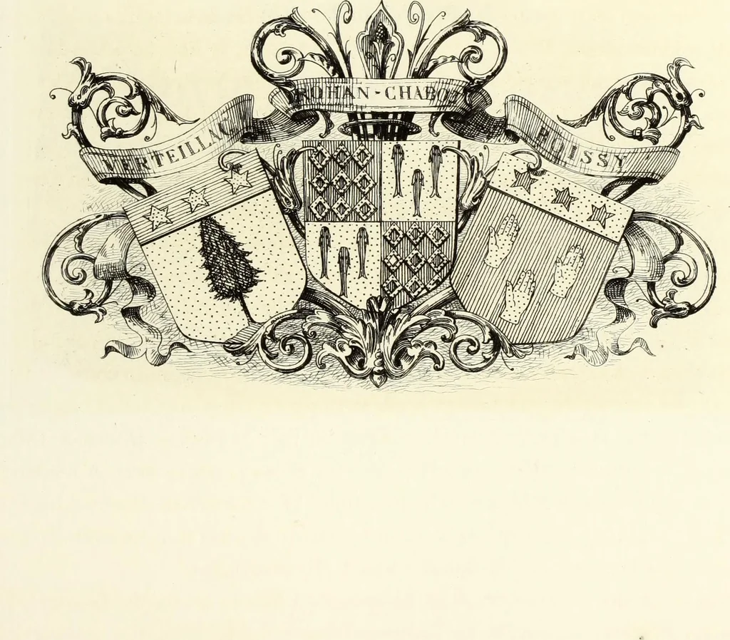 An illustration from Les châteaux historiques de la France, 1877, leaf 172