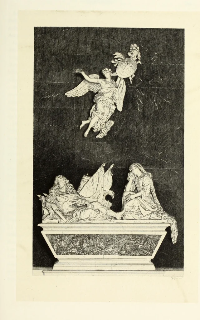 An illustration from Les châteaux historiques de la France, 1877, leaf 186