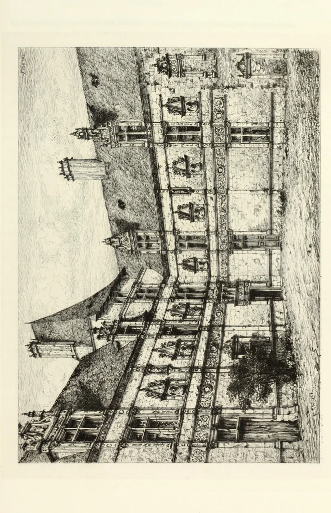 An illustration from Les châteaux historiques de la France, 1877, leaf 220