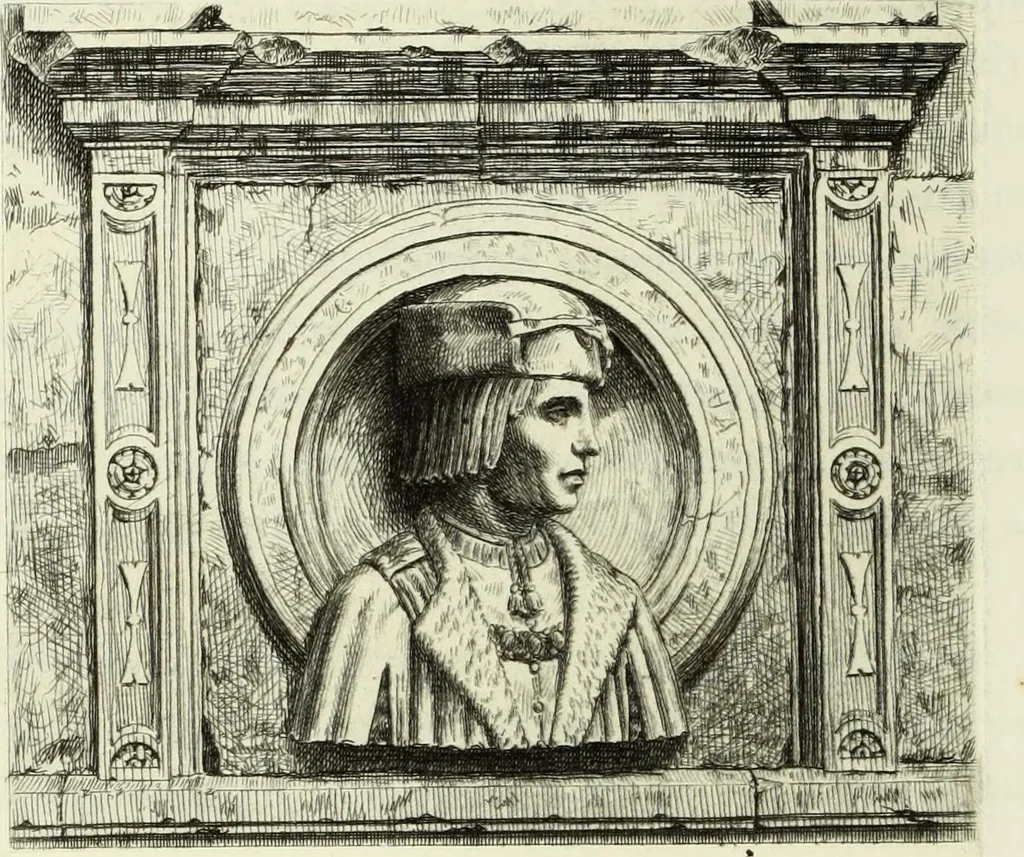 An illustration from Les châteaux historiques de la France, 1877, leaf 223