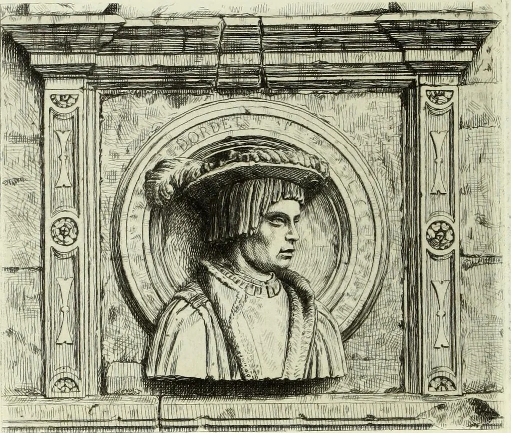 An illustration from Les châteaux historiques de la France, 1877, leaf 233