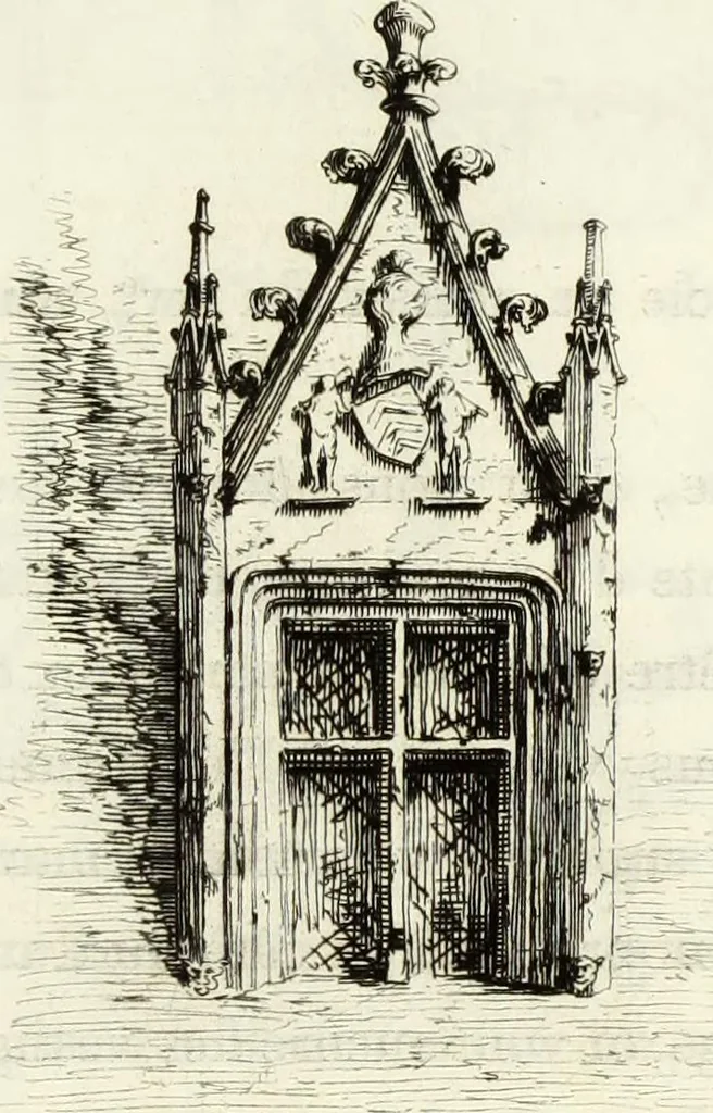 An illustration from Les châteaux historiques de la France, 1877, leaf 64