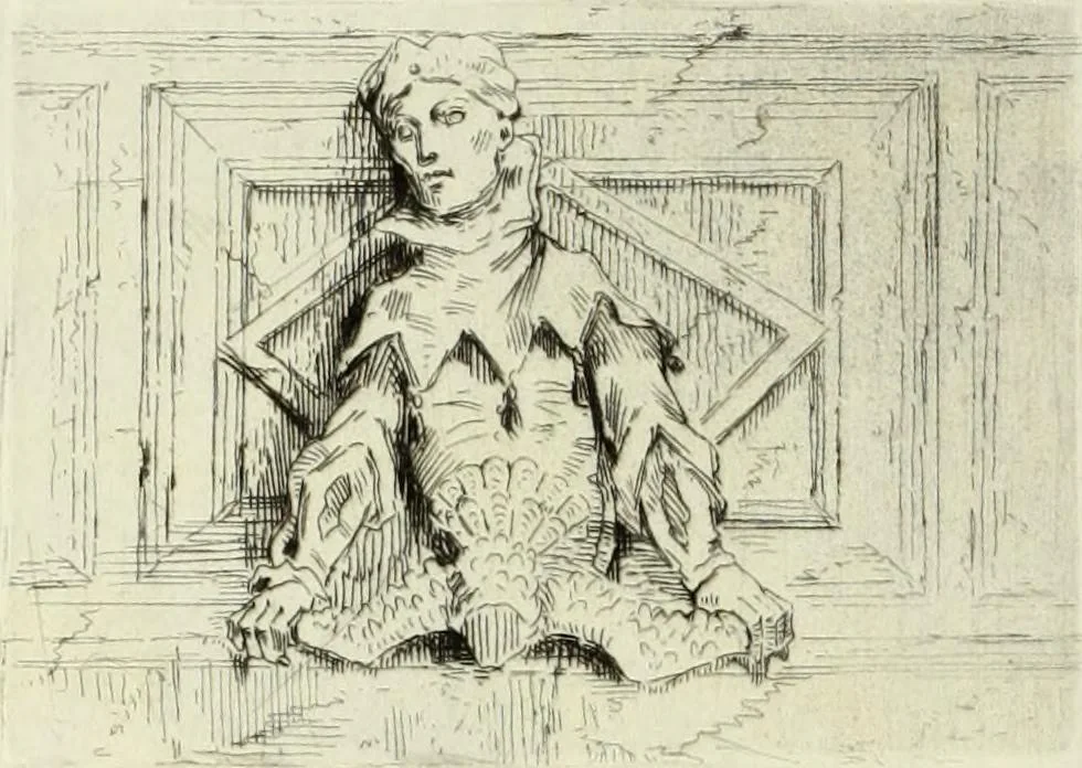 An illustration from Les châteaux historiques de la France, 1877, leaf 67