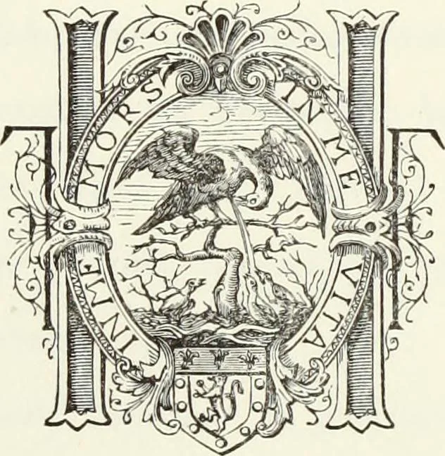 An illustration from Les châteaux historiques de la France, 1877, leaf 8