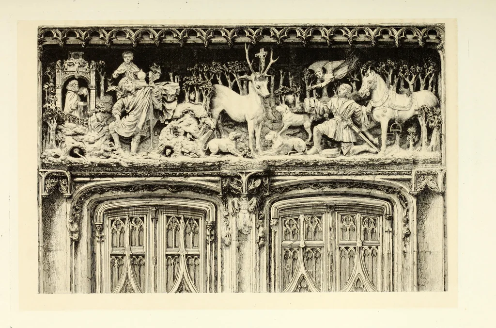 An illustration from Les châteaux historiques de la France, 1877, leaf 96