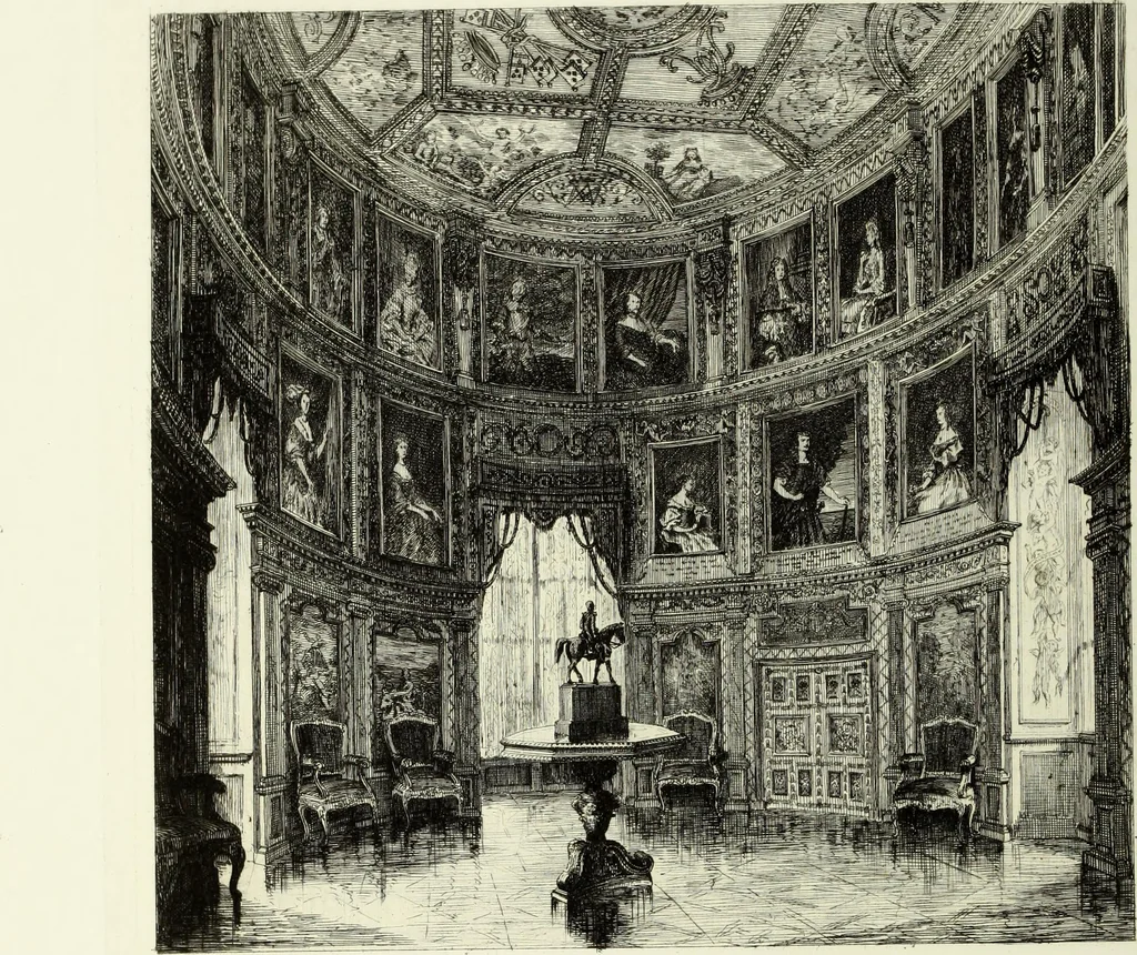 An illustration from Les châteaux historiques de la France, 1877, leaf 113
