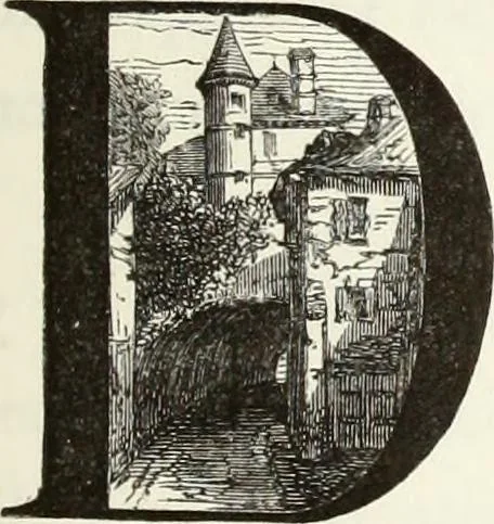 An illustration from Les châteaux historiques de la France, 1877, leaf 122