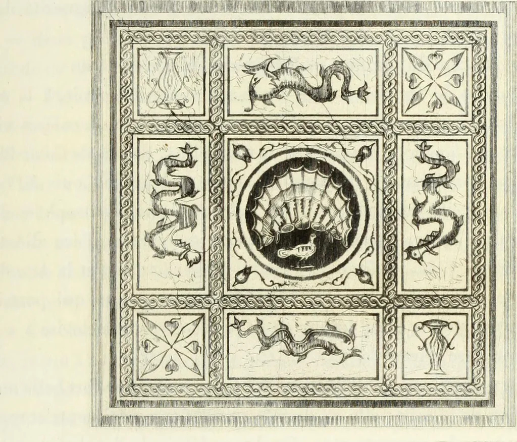 An illustration from Les châteaux historiques de la France, 1877, leaf 154