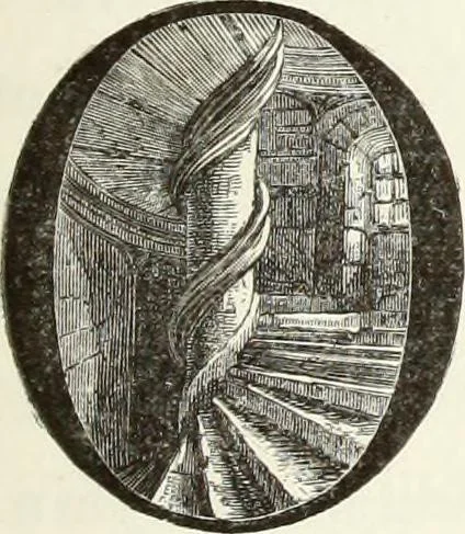 An illustration from Les châteaux historiques de la France, 1877, leaf 186