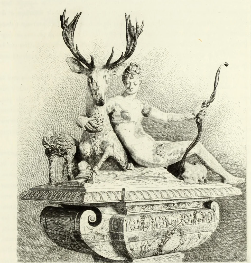An illustration from Les châteaux historiques de la France, 1877, leaf 20