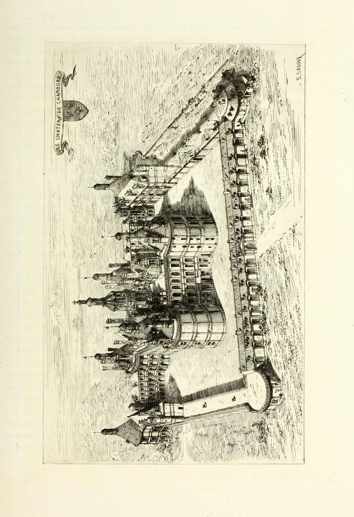 An illustration from Les châteaux historiques de la France, 1877, leaf 248
