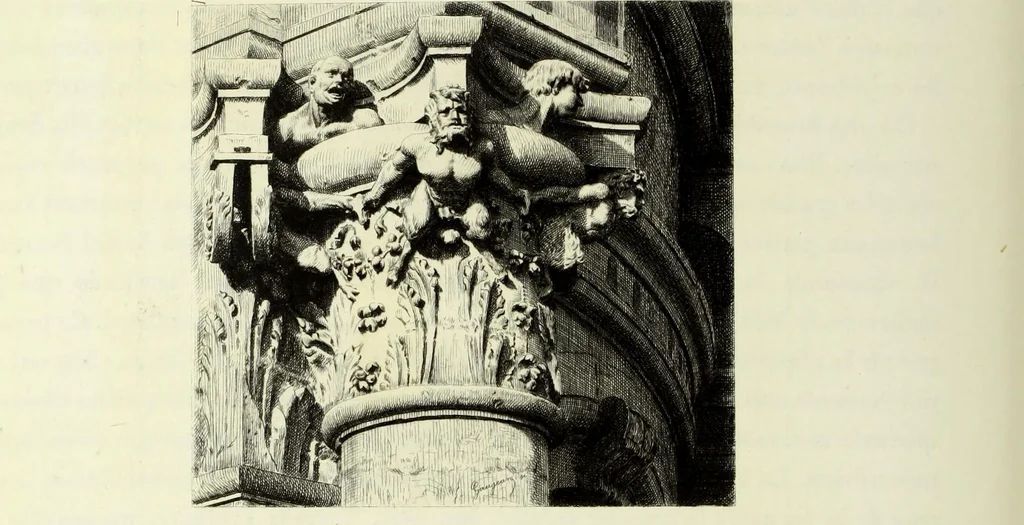 An illustration from Les châteaux historiques de la France, 1877, leaf 273