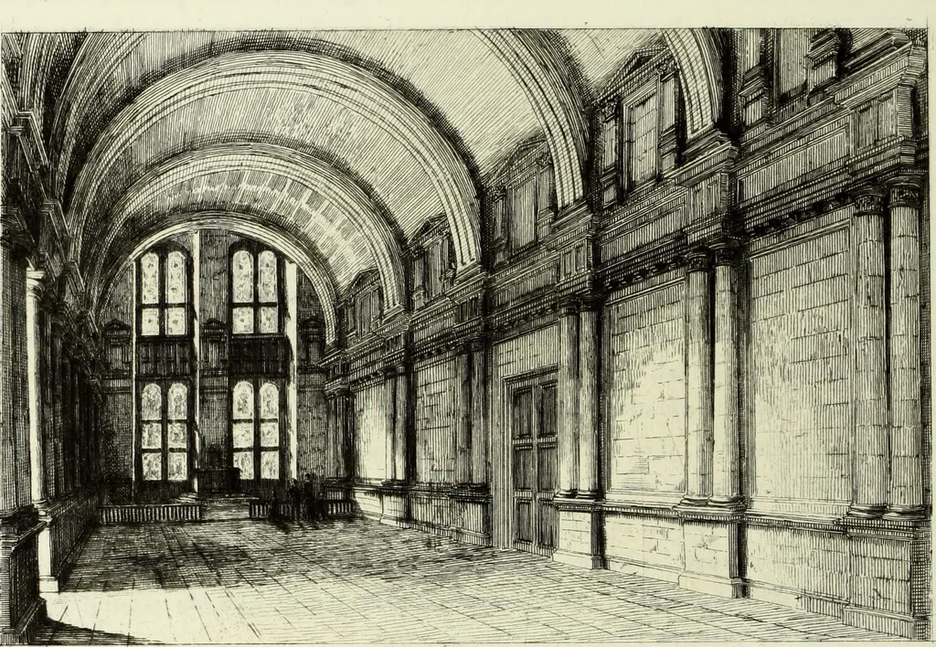 An illustration from Les châteaux historiques de la France, 1877, leaf 283