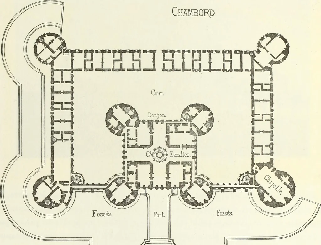 An illustration from Les châteaux historiques de la France, 1877, leaf 284