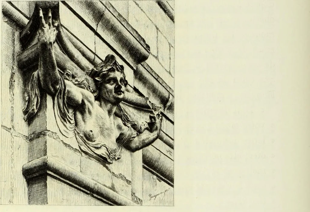 An illustration from Les châteaux historiques de la France, 1877, leaf 295