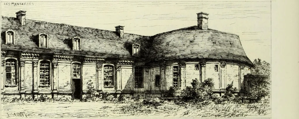 An illustration from Les châteaux historiques de la France, 1877, leaf 301