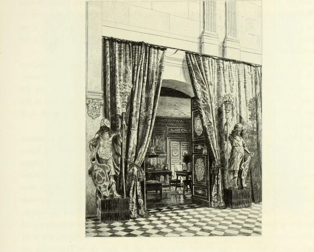 An illustration from Les châteaux historiques de la France, 1877, leaf 38