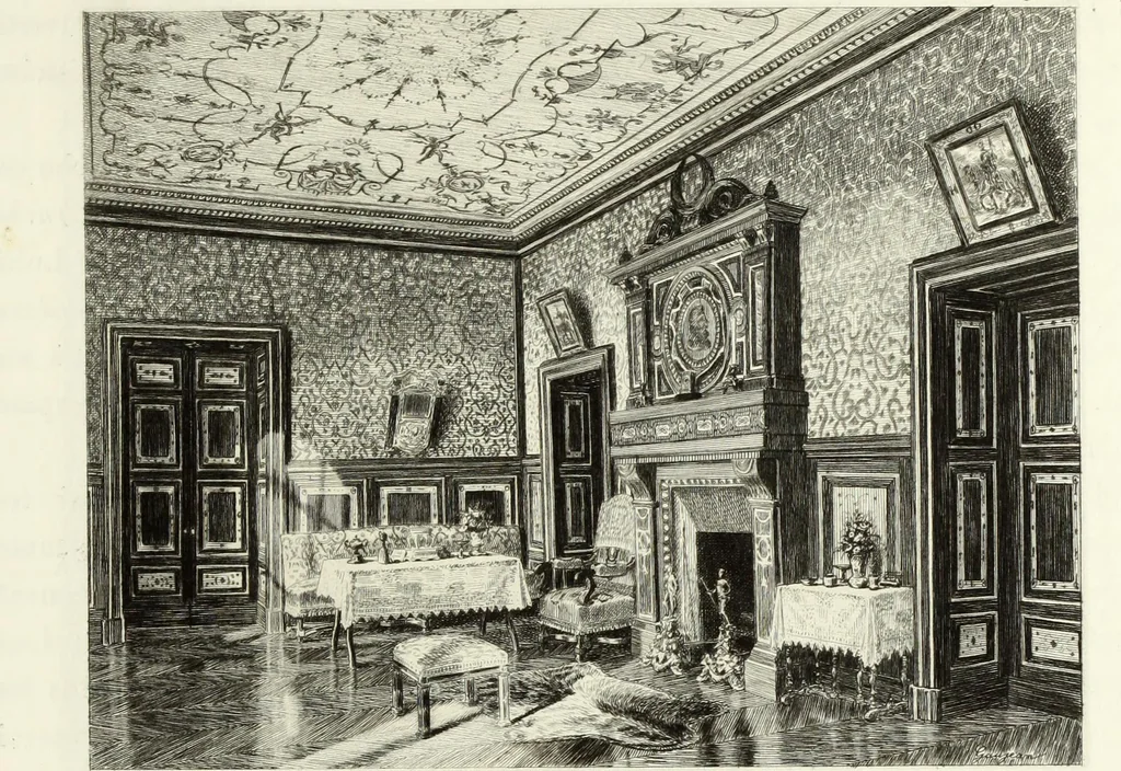 An illustration from Les châteaux historiques de la France, 1877, leaf 40