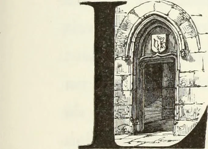 An illustration from Les châteaux historiques de la France, 1877, leaf 52