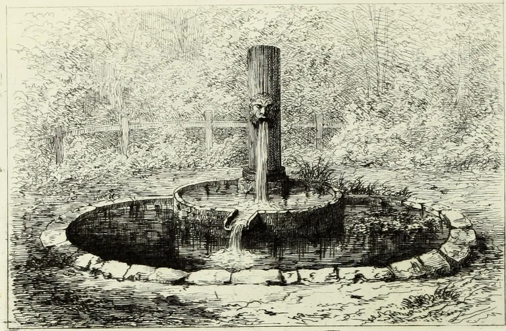 An illustration from Les châteaux historiques de la France, 1877, leaf 57