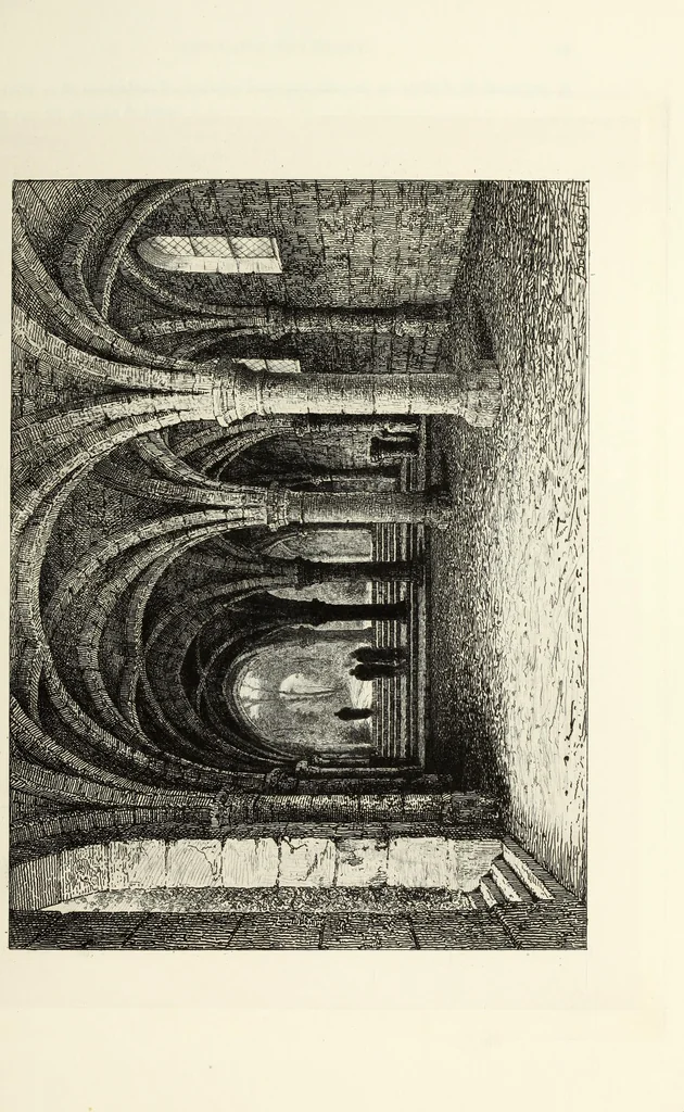 An illustration from Les châteaux historiques de la France, 1877, leaf 86