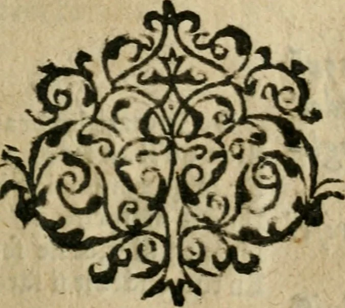 An illustration from Les cinq livres des Odes, tradvits dv latin en vers françois, 1579, leaf 192